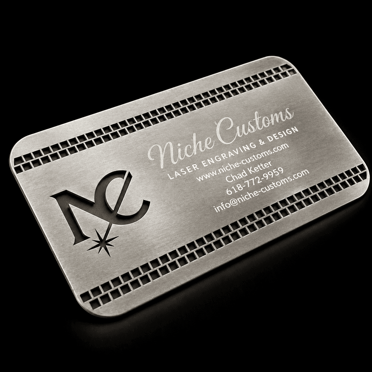 Custom Metal Business Cards