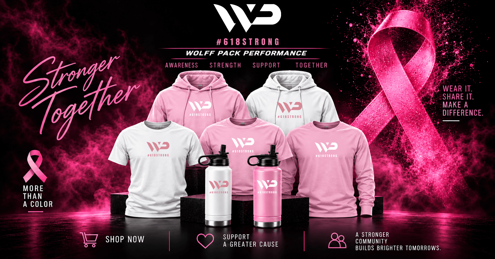Example partner storefront for branded apparel and merch