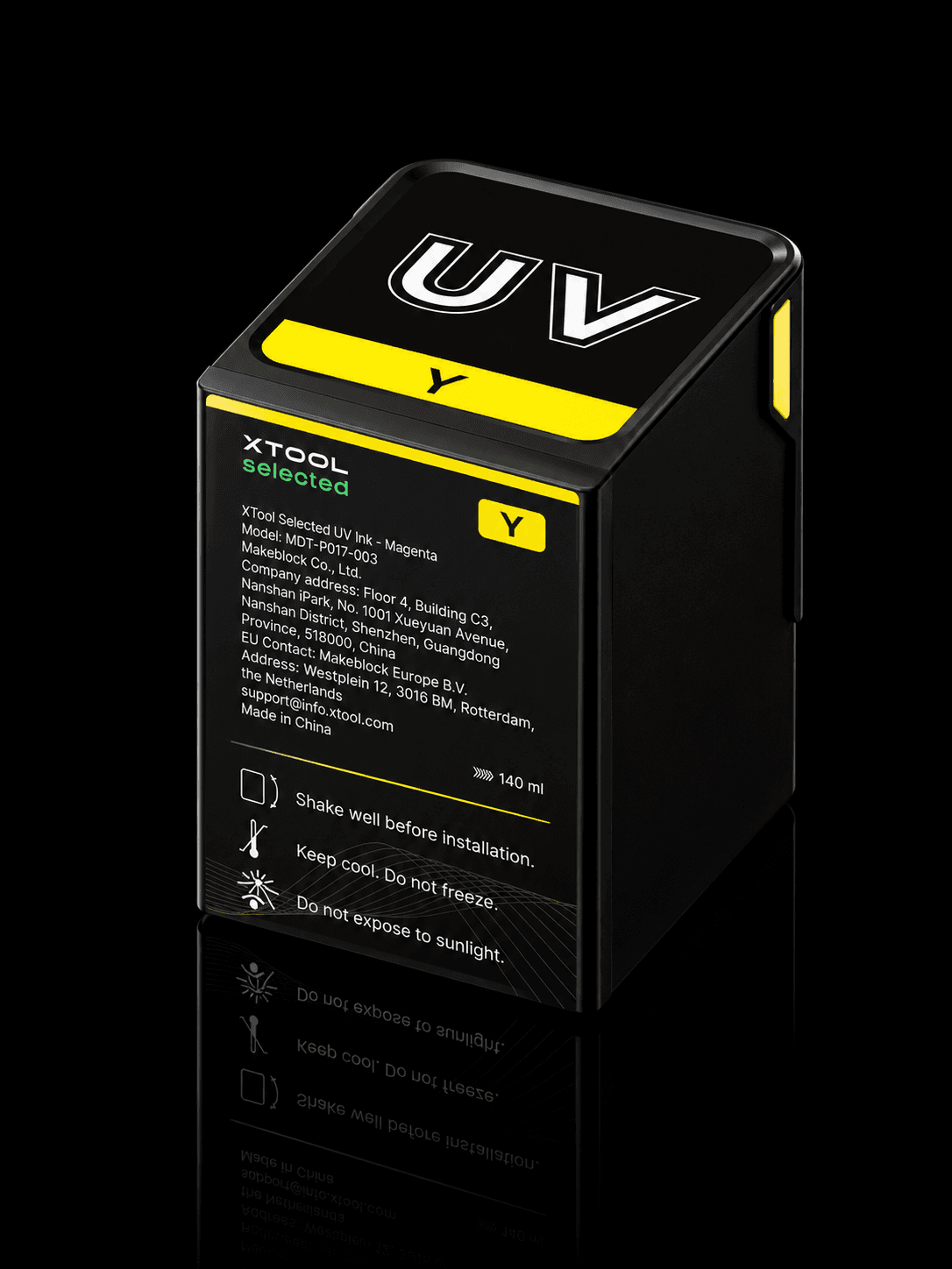 xTool Selected UV Ink - Yellow