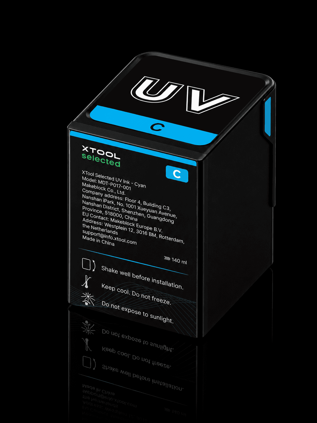 xTool Selected UV Ink - Cyan