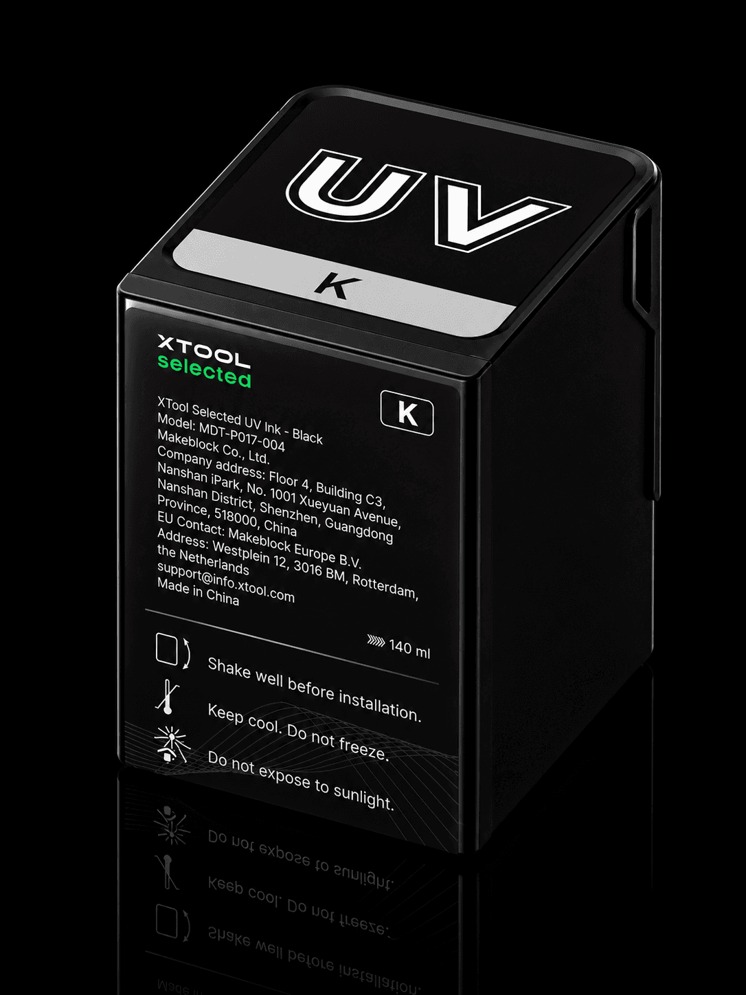 xTool Selected UV Ink - Black