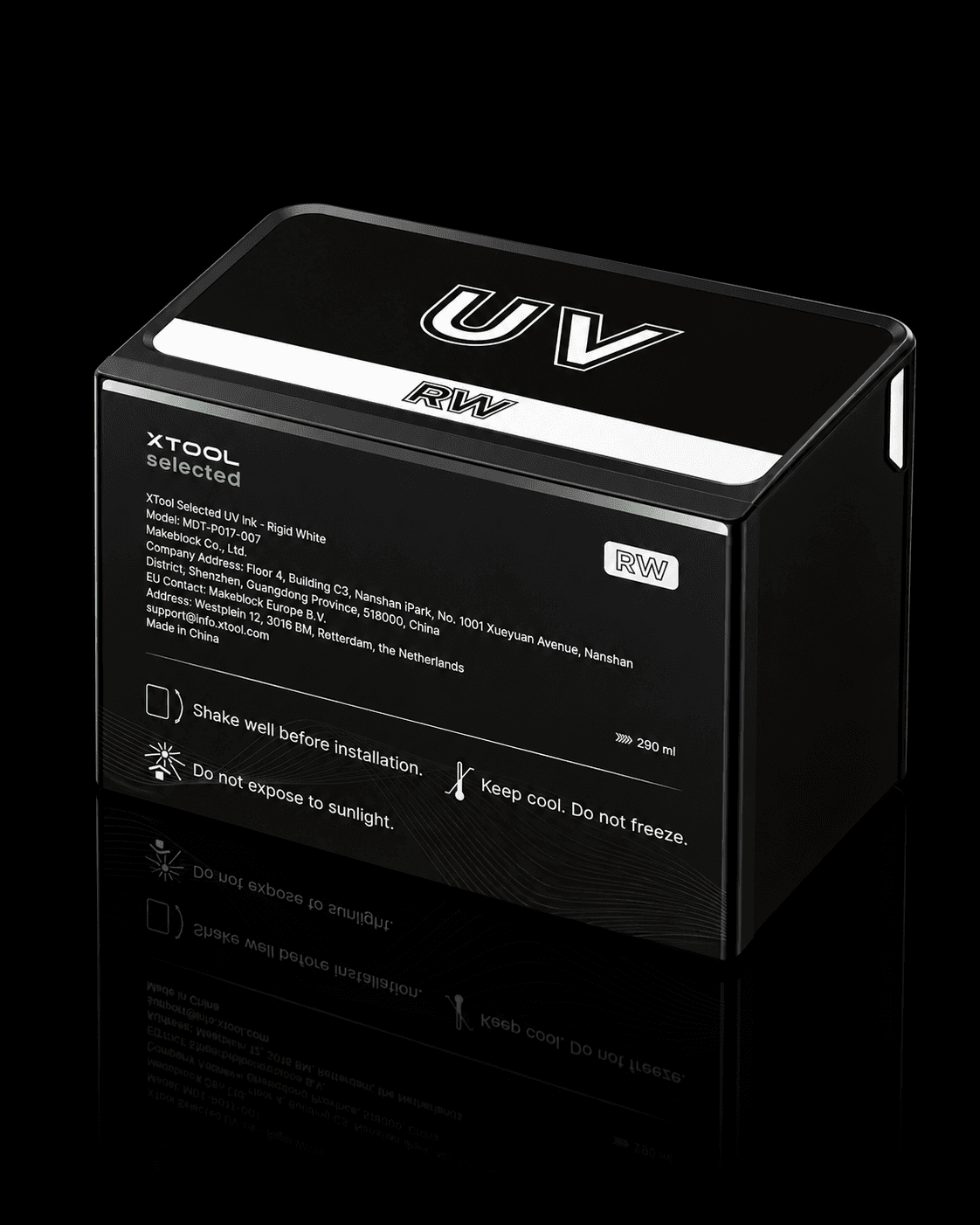 xTool Selected UV Ink - Rigid White