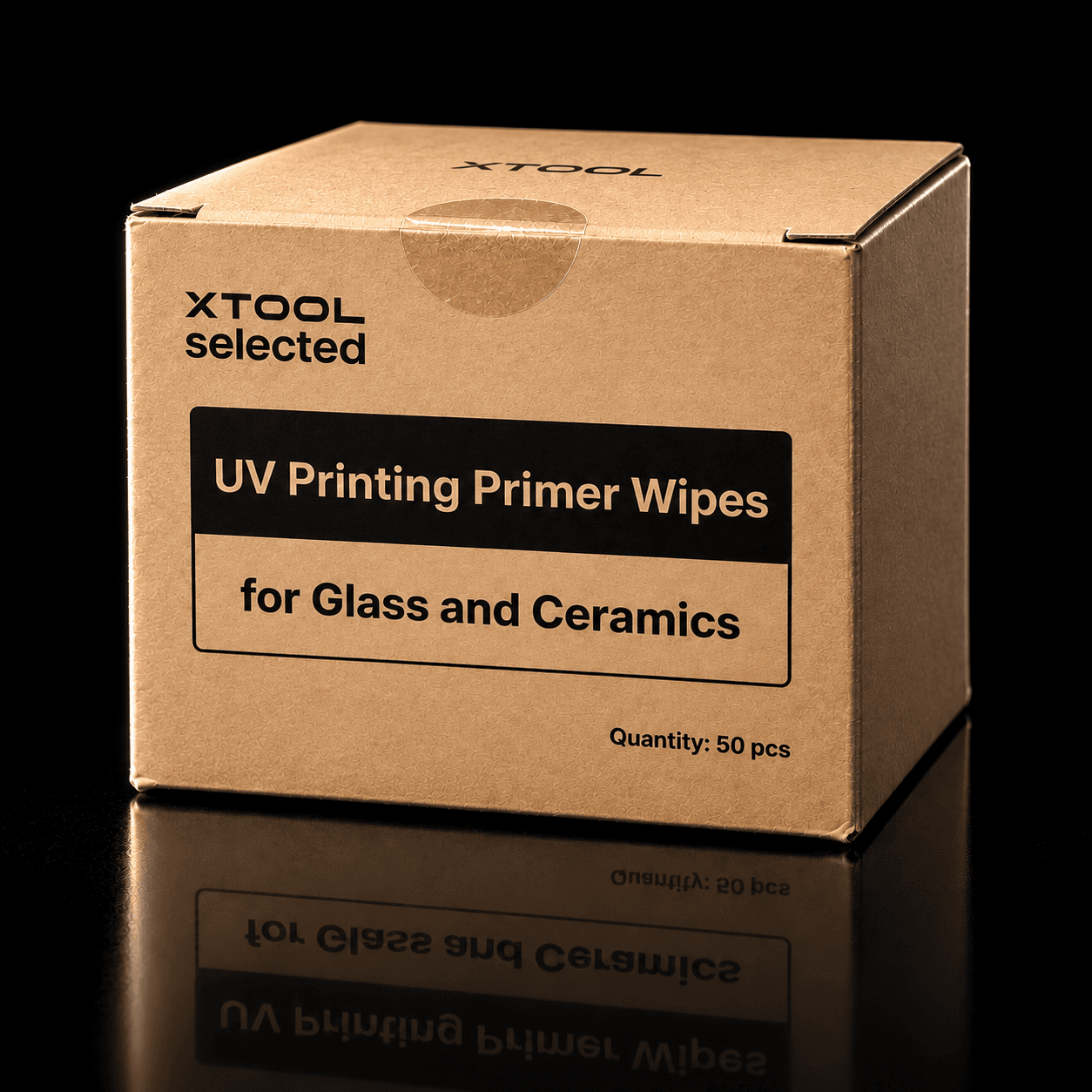 xTool Selected UV Printing Primer Wipes - Glass & Ceramics (50 pcs)