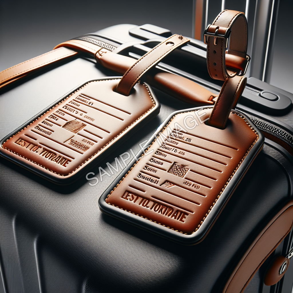 Personalized Luggage Tags (Set of 2)